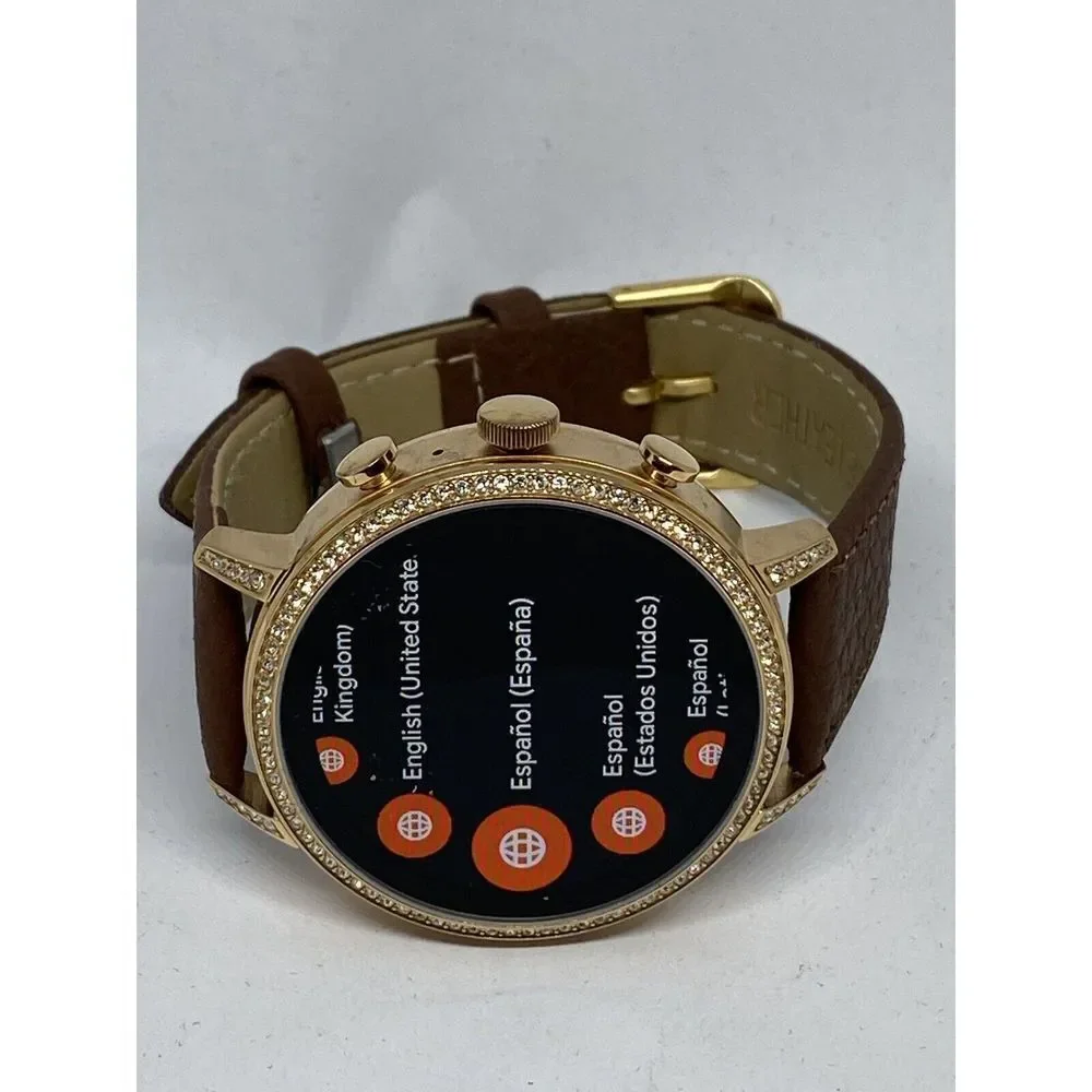 Fossil Gen 4 Authentic Digital Dial Smart Watch Custom Band FTW6011 LT451